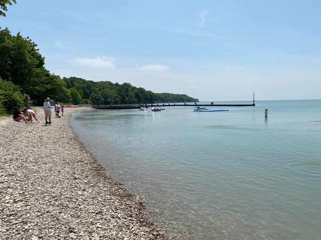 Lake Erie beaches on Put-in-Bay.