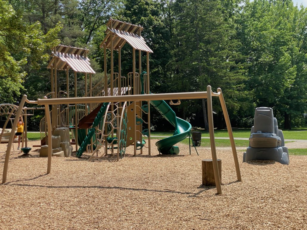 Playground at Blacklick Woods Metro Park near Columbus, Ohio.