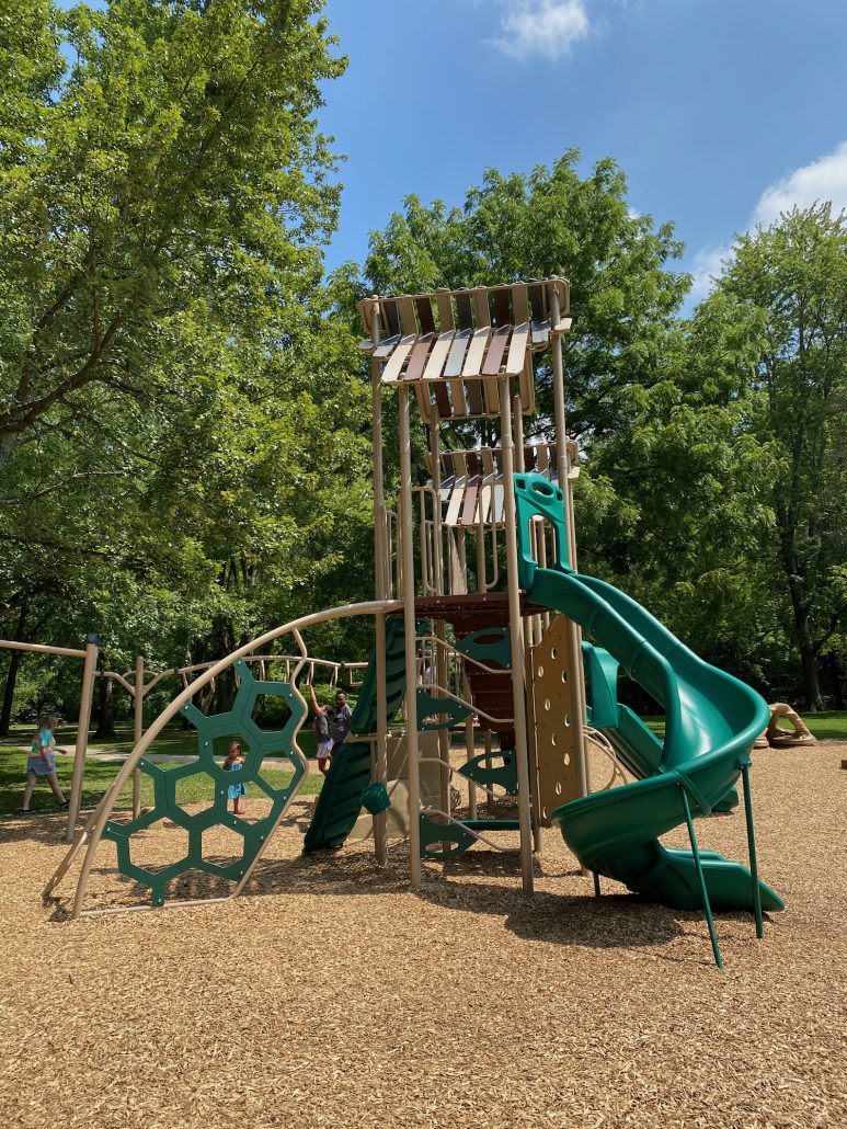 The playground at Blacklick Woods Metro Park.