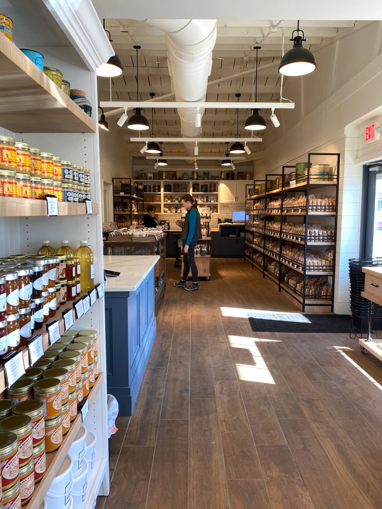 Inside the newly remodeled Krema Nut Company in Grandview Heights.