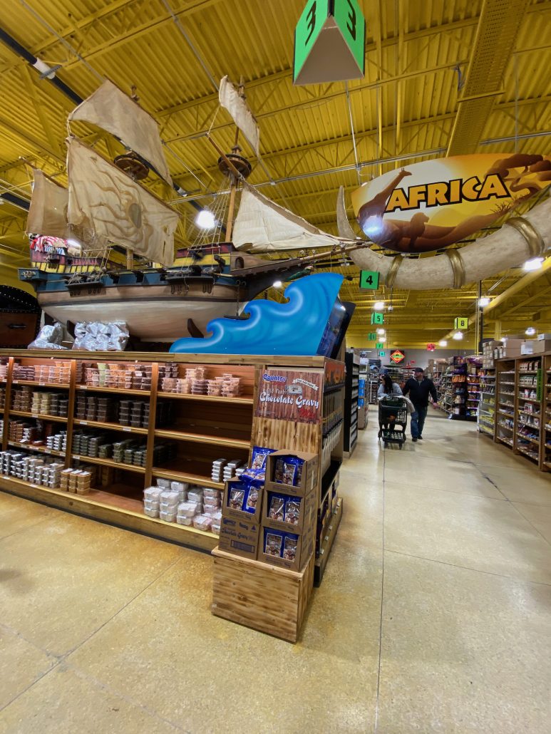 International foods at Jungle Jim's in Cincinnati Eastgate.