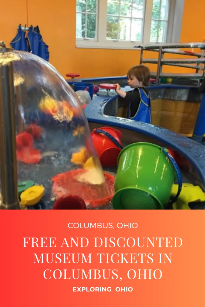 Free and Discounted Museum Tickets in Columbus, Ohio.