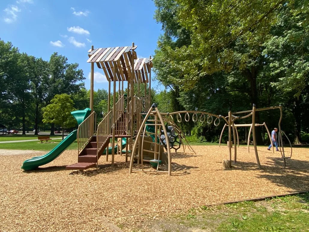A playground at Blacklick Woods Metro Park.