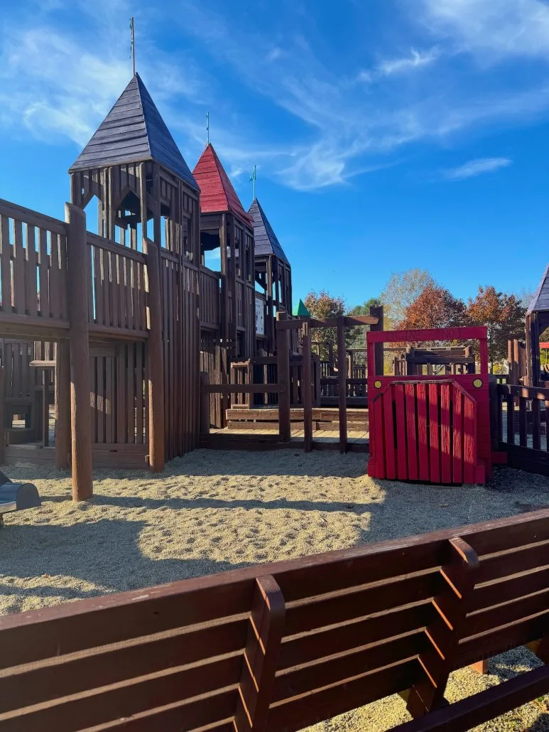 Castle Playground at Mingo Park in Hocking Hills region.