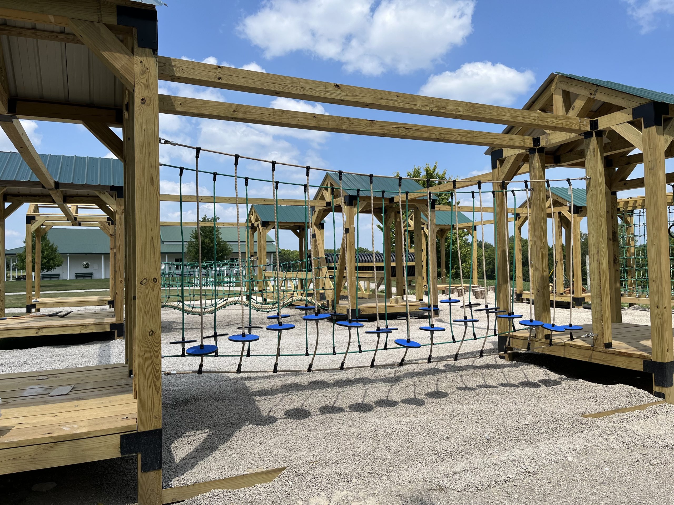 4 Leeds Farm Low Ropes Challenge Course