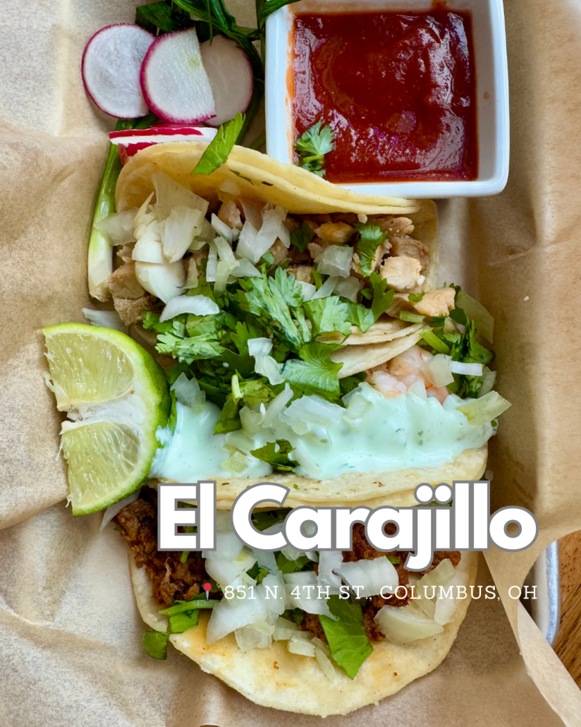 3 tacos from El Carajillo in the short north.