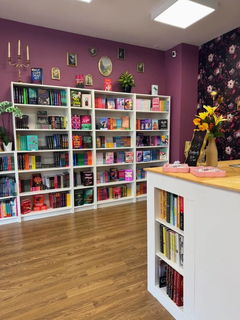 Inside Bound By Books in Grove City, Ohio.