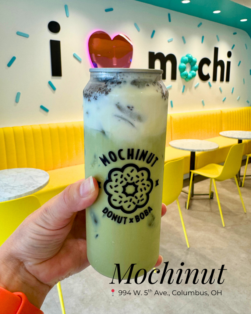An Oreo matcha at Mochinut in Grandview.