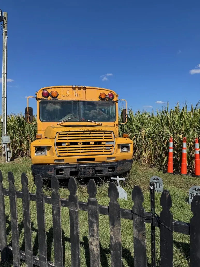 The Field of Fright Haunted Corn Maze at Little Darby Creek.