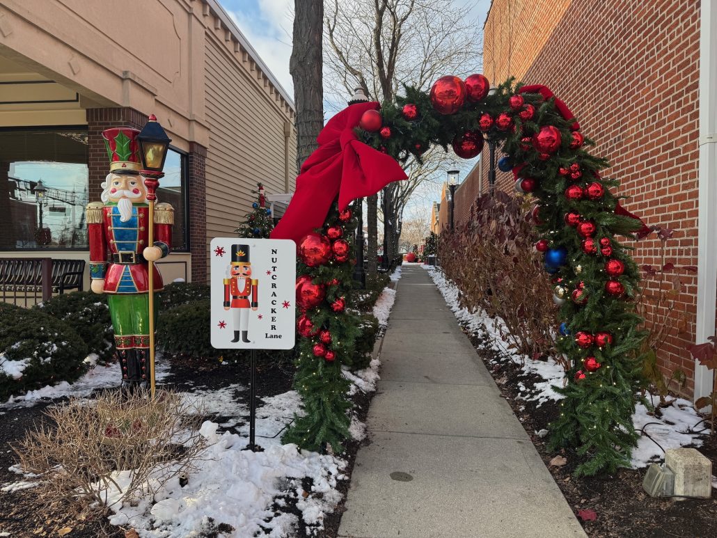 Nutcracker Alley in Grove City Town Center.