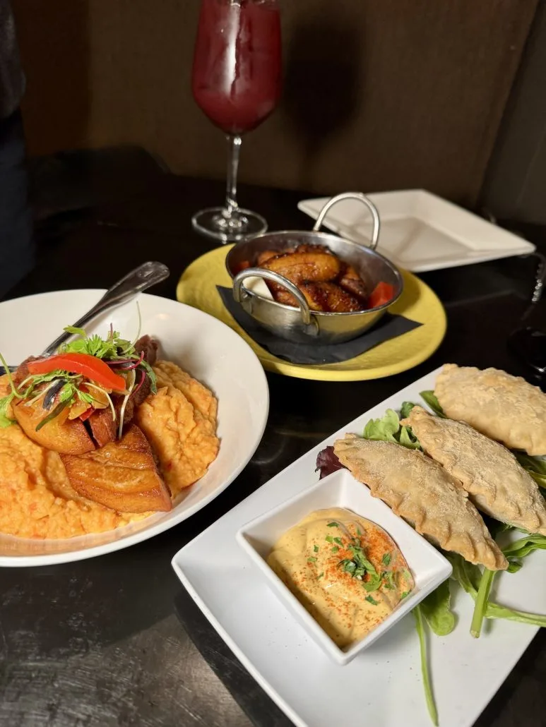 Tapas at Sidebar, a restaurant near the Ohio Theatre.